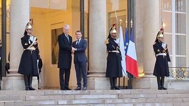 Встреча президентов Литвы и Франции: Э. Макрон призвал к совместным закупкам оружия для Украины