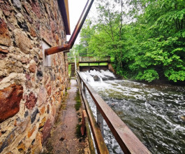 13. Здесь перемалывали зерно, действовала лесопилка. 5