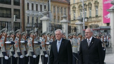 Заканчивается визит президента Литвы в Словакию