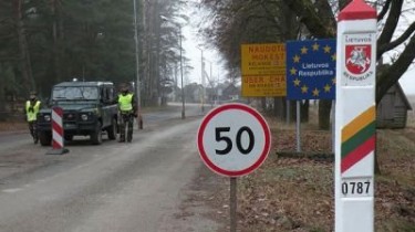 В Литву не впускают!