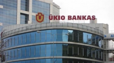 Ограничена деятельность Ukio bankas, назначен временный администратор