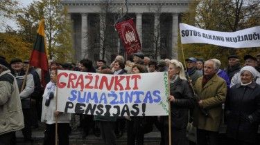 500 тыс. пенсионеров в Литве уже выплачено 82,5 млн. евро компенсаций