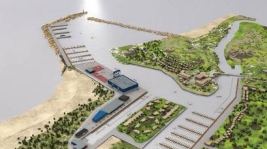 Восстановление порта Швянтойи может начаться в следующем году