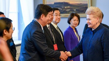 В Вильнюс находится с визитом спикер парламента Кореи