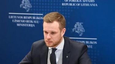 Г. Ландсбергис обсудит возможный ответ ЕС на давление Китая в отношении Литвы