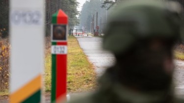 На границе Литвы с Беларусью не пропущены 96 нелегальных мигрантов