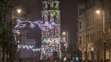 Большие города Литвы встретят Новый год видеопроекциями и лазерными шоу