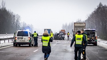 В Литве растет аварийность и смертность на дорогах