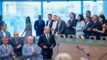 Президент Литвы Гитанас Науседа выступил в Сейме с ежегодным обращением