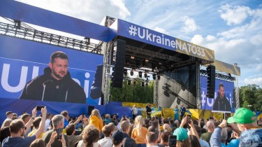 Зеленский благодарит литовцев: мы – уже союзники (видео)