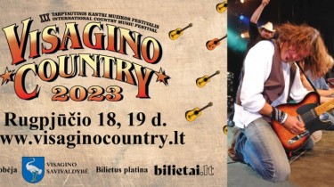 Висагинас и вместе с ним вся страна отмечают 30-летие фестиваля „Visagino country“