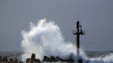 С приближением шторма в Клайпедском порту планируется ограничить судоходство