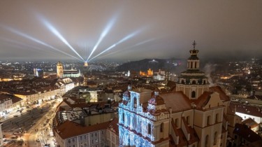 В Вильнюсе начинается фестиваль света, посвященный 702-летию столицы