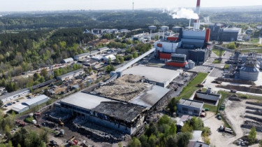 Пожар на заводе по утилизации отходов Energesman потушен – выгорело 7,5 тыс. кв. метров