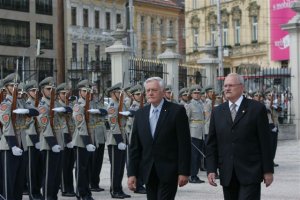 Заканчивается визит президента Литвы в Словакию