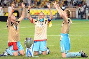 Питерский "Зенит" в матче за Суперкубок Европы обыграл победителя Лиги чемпионов - "Манчестер Юнайтед".