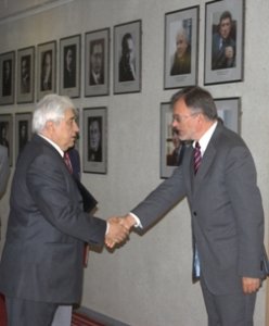 Встреча министра иностранных дел Литвы и посла России В.Чхиквадзе (дополнено)