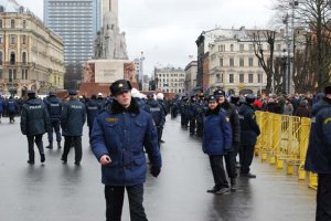 В центре Риги шествовали легионеры СС