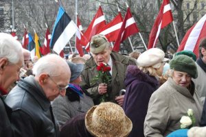 В центре Риги шествовали легионеры СС