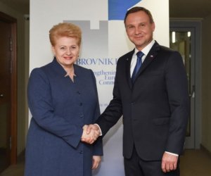  Состоялась встреча президентов Литвы и Польши