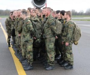 В Каунасском районе приземлятся 40 немецких военных из батальона НАТО
