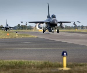 В воздушном пространстве стран Балтии - военно-воздушные учения НАТО