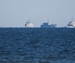 В Клайпедском порту пришвартовалась натовская группа боевых судов