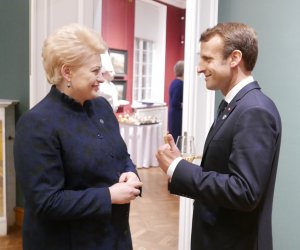 В следующем году Литву должен посетить президент Франции Э. Макрон