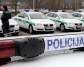 За один день после встречи Рождества возле Вильнюса были задержаны 14 нетрезвых водителей