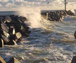 В Клайпедском порту из-за сильного ветра ограничено судоходство