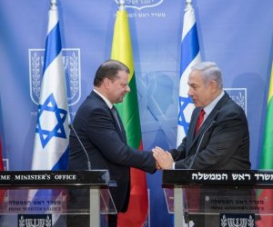 Премьер Литвы в Израиле: исправляем исторические ошибки, но смотрим в будущее