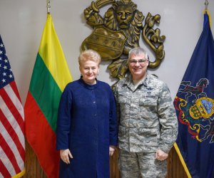 В Пенсильвании – внимание вопросам литовско-американского военного сотрудничества