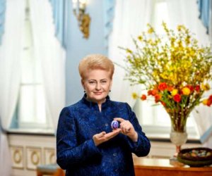Поздравление Президента Литвы Дали Грибаускайте с праздником Святой Пасхи