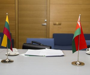 Л.Линкявичюс и новый посол Беларуси обсудили безопасность Островецкой АЭС