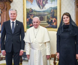 Президент Литвы: Папа Римский молится за единство и благополучие нашей страны
