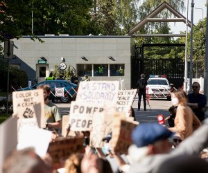 После акции протеста за права темнокожих в Вильнюсе начато досудебное расследование