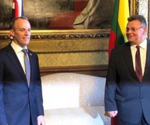Л. Линкявичюс надеется, что отношения Литвы и Великобритании будут только укрепляться