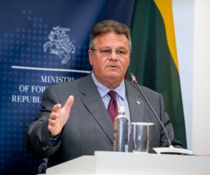 Глава МИД: Литва не рассматривает отзыва дипломатов из Беларуси (дополнено)