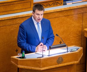 Премьер-министр Эстонии Юри Ратас выступил с политическим заявлением