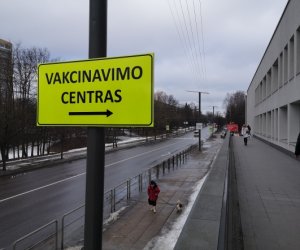 В Каунасе начал действовать крупнейший центр вакцинации в Литве  