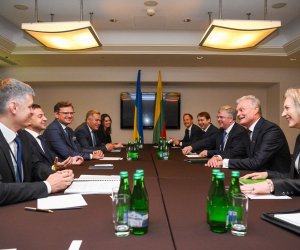 В среду президент Литвы Гитанас Науседа отравляется на Украину