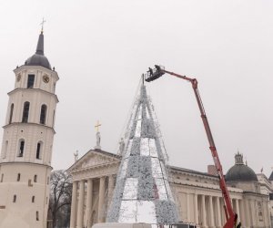 Рождественская ёлка в Вильнюсе – символ настоящей белой зимы и светлого Рождества