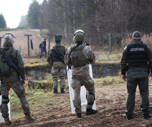 За сутки пограничники не впустили в Литву четырех мигрантов – минимальное число с октября