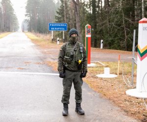 Вновь не фиксировалось нелегальных попыток пересечь границу Литвы с Беларусью 