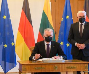 Г. Науседа: Литва ценит Германию как надежного партнера