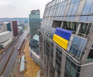 Вильнюс призывает виленчан сплотиться и поддержать Украину