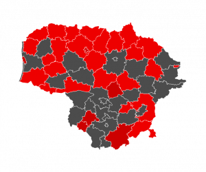 COVID-19 в Литве за сутки: 210 новых случаев, один человек скончался