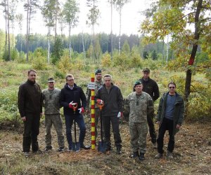 Начаты работы по обозначению границ военного полигона в Руднинкай