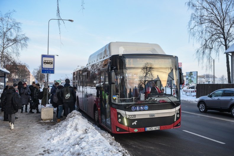 В Паневежисе и в следующем году для украинцев будет компенсироваться проезд на общественном транспорте