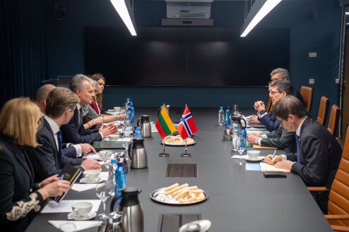 Президент Литвы обсудил с производителями NASAMS вопросы военной поддержки Украины
